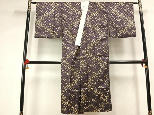 平和屋着物●長襦袢 無双仕立て 舞花文 さんび謹製 洗える着物 AABK7878fy