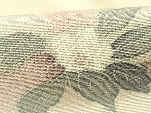 平和屋着物●訪問着 友禅 作家物 枝花文 暈し染め 正絹 逸品 AABK7897fy