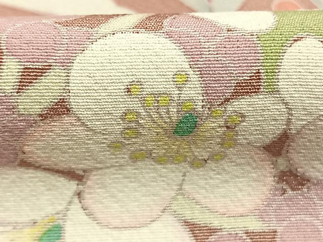 平和屋着物●訪問着 友禅 作家物 草花文 暈し染め 正絹 逸品 AABK7912fy