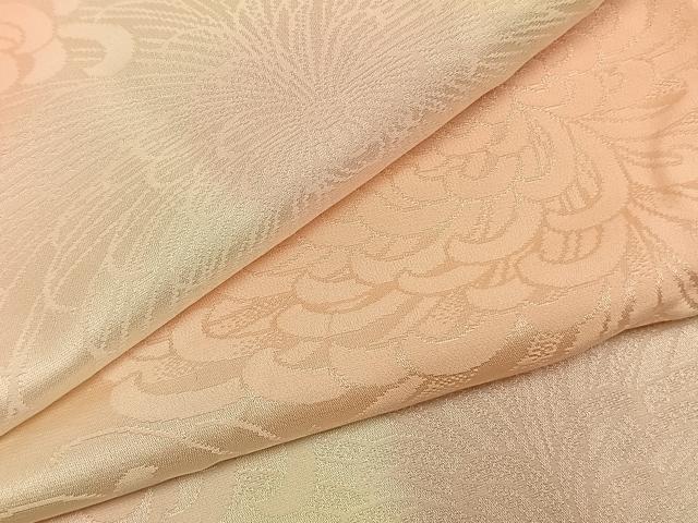 平和屋着物●振袖用長襦袢 無双仕立て 乱菊地紋 暈し染め 正絹 逸品 AABK7917fy