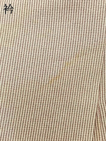 平和屋着物●上質な小紋 草花文 金糸 正絹 逸品 AABK7928fy