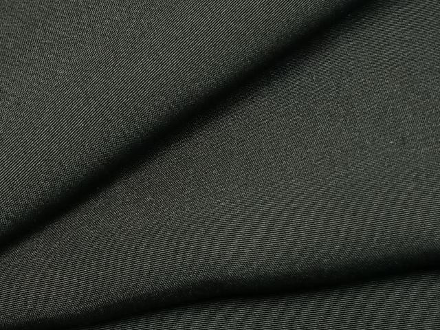 平和屋着物●男性 黒紋付 正絹 逸品 AABK7945fy