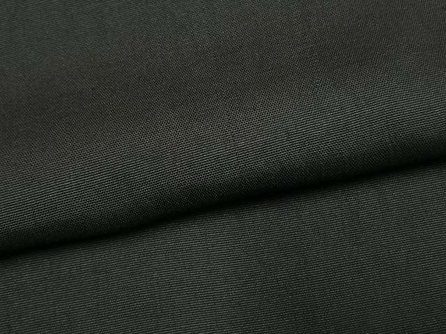 平和屋着物●男性 黒紋付 正絹 逸品 AABK7946fy