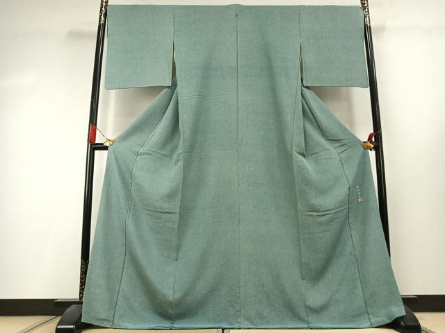 平和屋着物●寺山存男 江戸小紋 鮫小紋柄 ますいわ屋扱い ロング丈 正絹 逸品 AABK7979fy