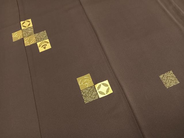平和屋着物●訪問着 駒刺繍 竹屋町刺繍 吉祥文 金彩 ロング丈 正絹 逸品 AABK8011fy