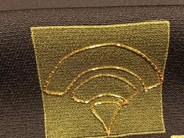 平和屋着物●訪問着 駒刺繍 竹屋町刺繍 吉祥文 金彩 ロング丈 正絹 逸品 AABK8011fy