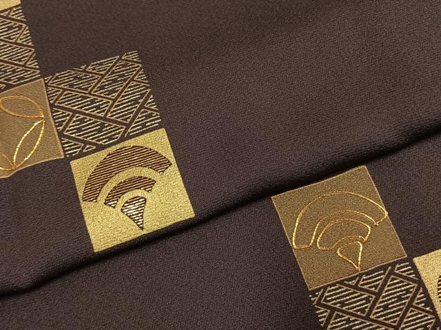 平和屋着物●訪問着 駒刺繍 竹屋町刺繍 吉祥文 金彩 ロング丈 正絹 逸品 AABK8011fy