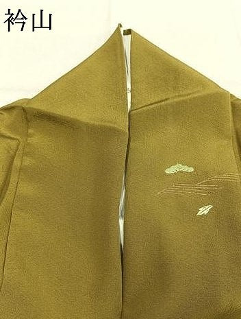 平和屋着物●訪問着 総刺繍 松 梅 宝尽くし文様 金糸 正絹 逸品 AABK8098fy