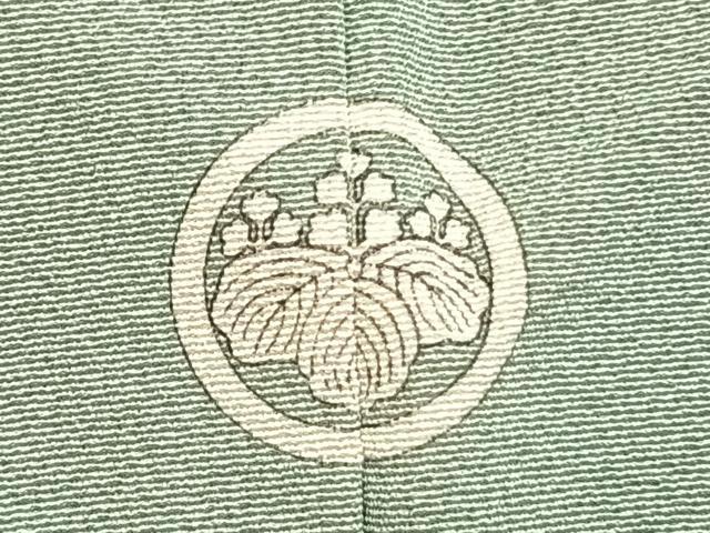 平和屋着物●訪問着 友禅 作家物 草花文 正絹 逸品 AABK8110fy