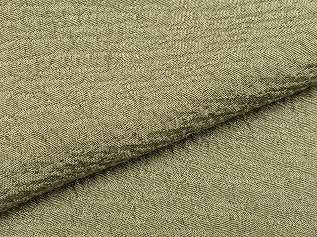平和屋着物●上質な色無地 霞地紋 利休茶色 正絹 逸品 AABK8129ph