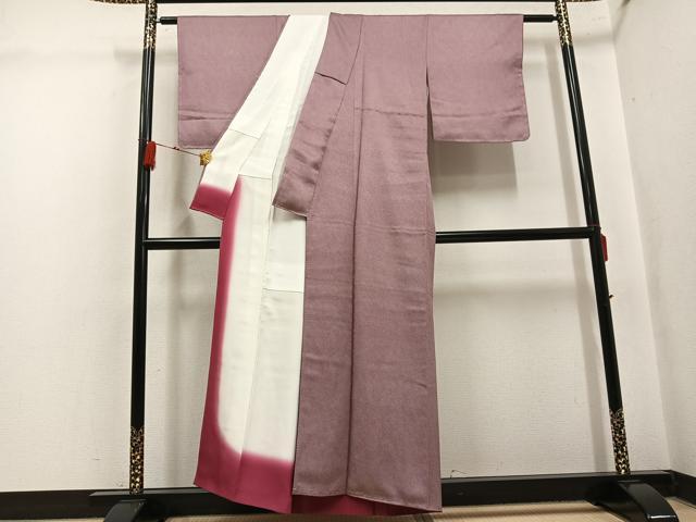 平和屋着物●江戸小紋 鮫小紋柄 正絹 逸品 未使用 AABK8223ph