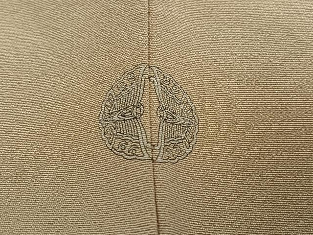 平和屋着物●訪問着 駒刺繍 竹屋町刺繍 草花熨斗文 金彩 正絹 逸品 AABK8266ph