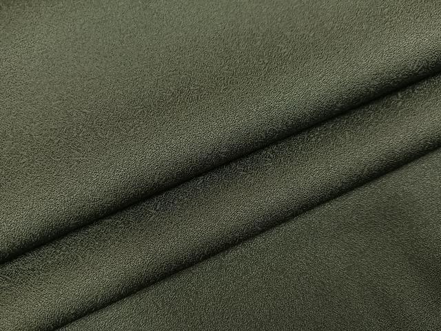 平和屋着物●上質な色無地 藍媚茶色 正絹 逸品 未使用 AABK8269ph