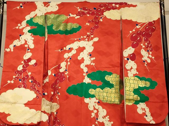 平和屋本店●お引きずり・お引き摺り・引き振袖 和装 結婚式 舞妓 芸妓 芸者 衣装 吉祥成り物雲取り文 金彩 逸品 AABK8306fw