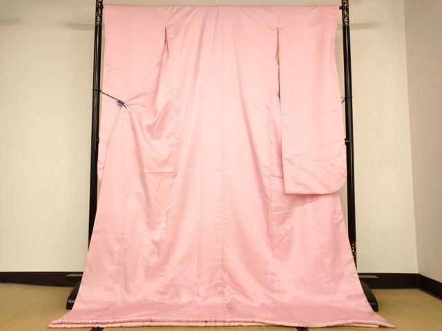 平和屋本店●掛下 打掛 和装 婚礼 花嫁 結婚式 神社挙式 紗綾形地紋 珊瑚色 逸品 AABK8316fw