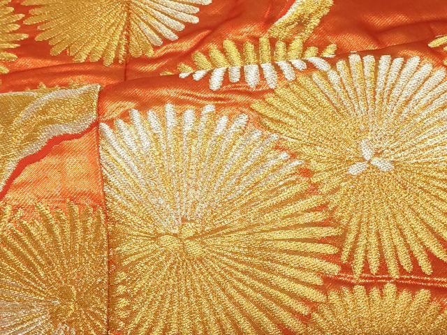 平和屋本店●色打掛 和装 婚礼 結婚式 花嫁 神社挙式 枝松文 金銀糸 金通し地 逸品 AABK8346fw