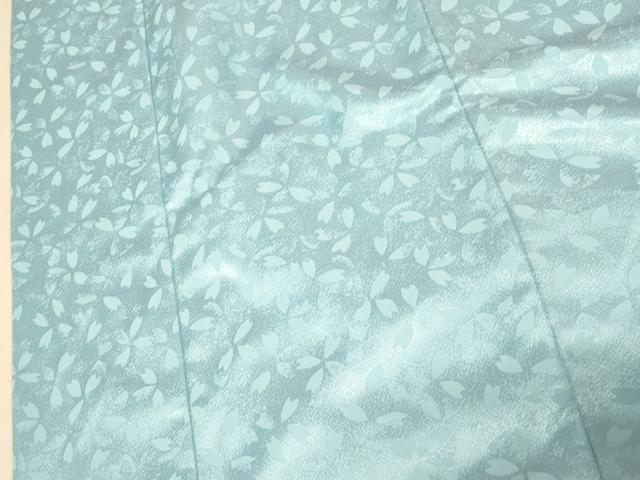 平和屋本店●お引きずり・お引き摺り・引き振袖 和装 結婚式 舞妓 芸妓 芸者 衣装 舞桜文 空色 AABK8383fw