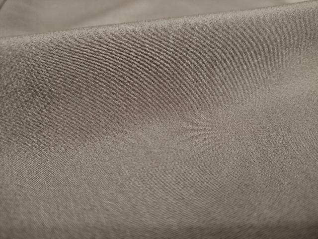平和屋着物●上質な色無地 木目地紋 正絹 逸品 未使用 AABK8482ck