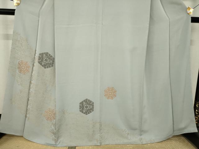 平和屋着物●訪問着 花菱文 鳳凰 健勝苑扱い 正絹 逸品 AABK8489ck