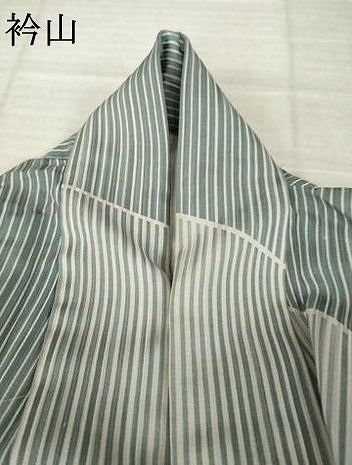 平和屋着物●男性 小紋 流水文 正絹 逸品 AABK8502ck