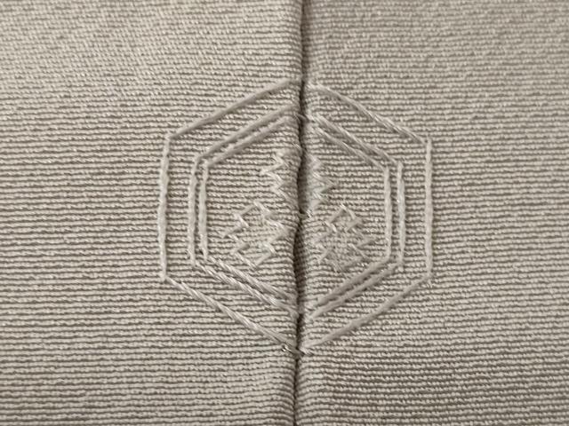 平和屋着物●豪華色留袖 駒刺繍 地紙飛鶴文 金彩 正絹 逸品 AABK8554ck