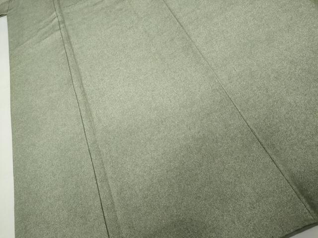 平和屋着物●樋口実 江戸小紋 極小鮫小紋柄 正絹 逸品 AABK8577cs
