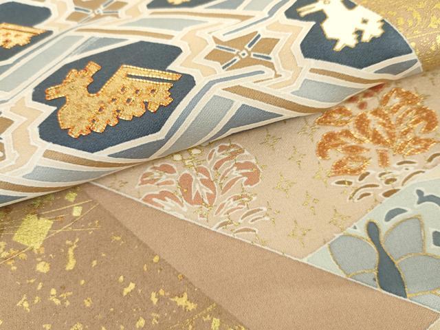 平和屋着物●創業460年・千總 色留袖 駒刺繍 有栖川文様 金彩 小田急百貨店扱い 正絹 逸品 未使用 AABK8608cs