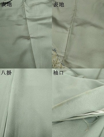 平和屋着物●京友禅作家 外池雅峰 色留袖 浜松風景文 暈し染め 正絹 逸品 AABK8617cs
