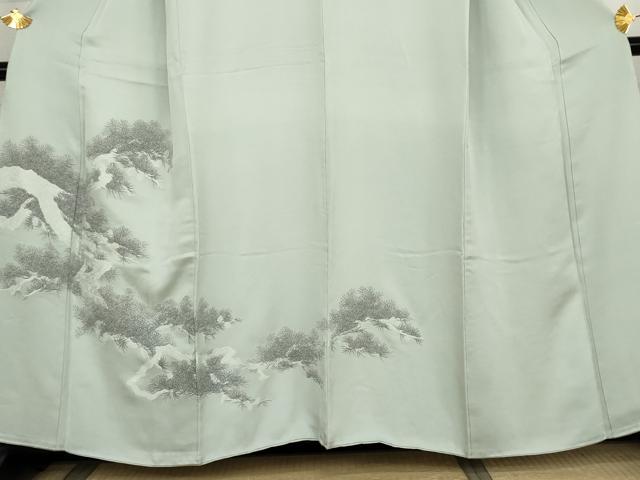 平和屋着物●豪華色留袖 枝松文 やまと誂製 正絹 逸品 AABK8669cs