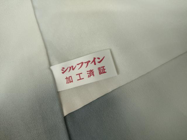 平和屋着物●訪問着 刺繍 更紗花文 金糸 金彩 正絹 逸品 AABK8714cs