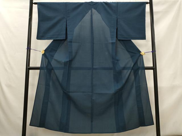 平和屋着物*夏物 色無地 紗 褐返色 正絹 逸品 AABK8781st