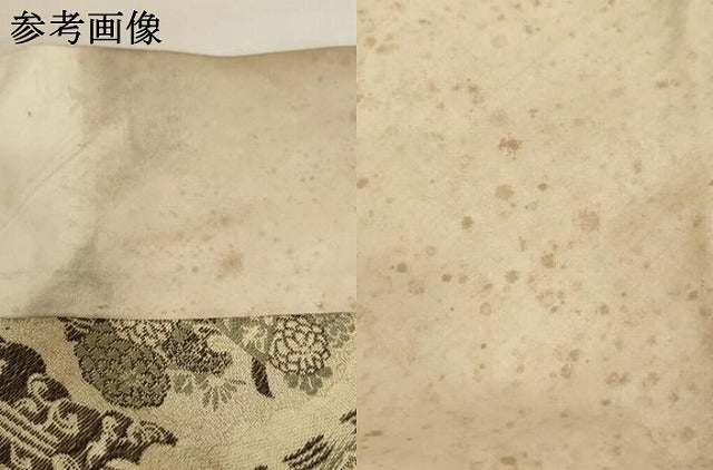 平和屋本店▼打敷 内敷 三角 鳳凰花文 法衣 寺院 仏具 仏教 僧侶 神職 装束 AABK9020ja