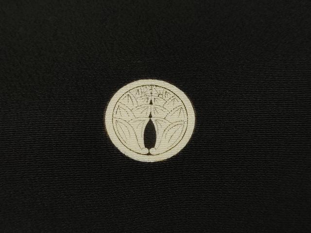 平和屋着物●豪華黒留袖 印籠文 金彩 正絹 逸品 AABK9349ck