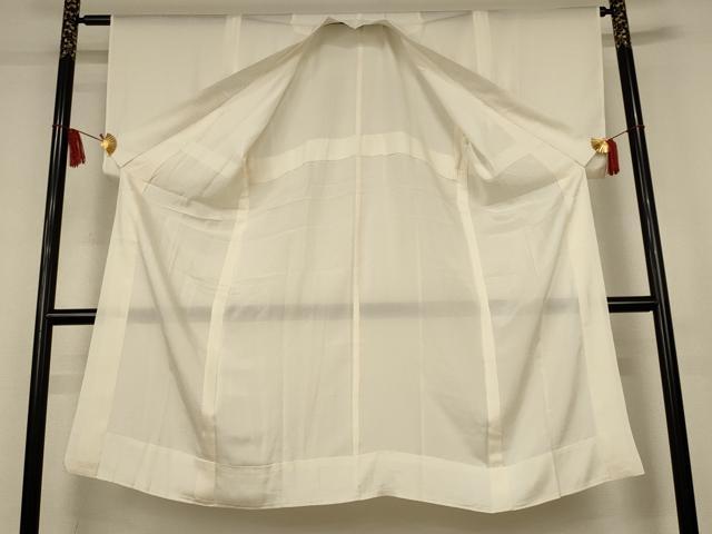 平和屋着物*夏物 長襦袢 絽 鳥の子色 正絹 逸品 AABK9409jd