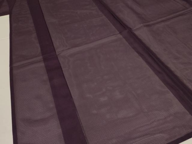 平和屋着物*夏物 色無地 絽 似せ紫色 洗える着物 AABK9418jd
