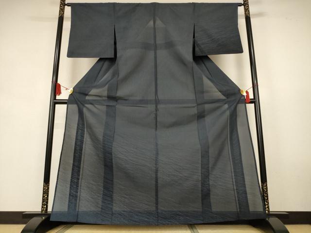 平和屋着物*夏物 訪問着 夏大島 霞文 正絹 逸品 AABK9419jd