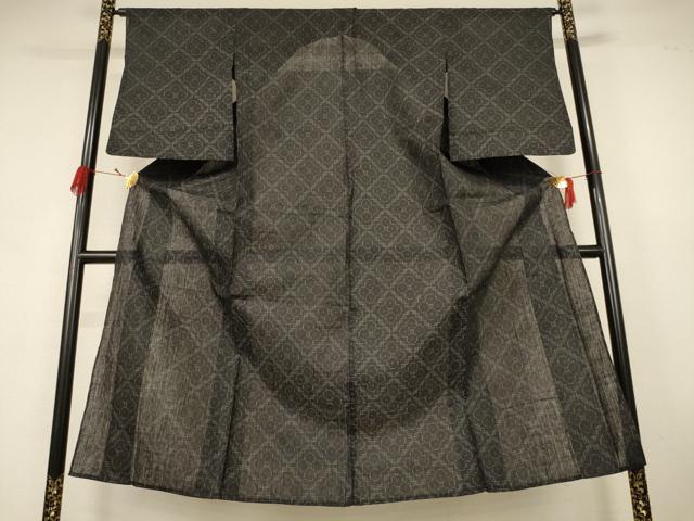 平和屋着物*夏物 上布 菱文 麻 逸品 AABK9424jd