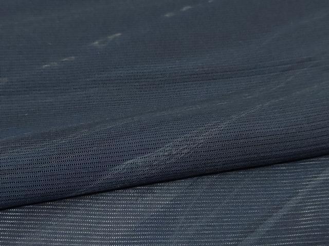 平和屋着物*夏物 小紋 絽 墨流し文様 正絹 逸品 AABK9426jd