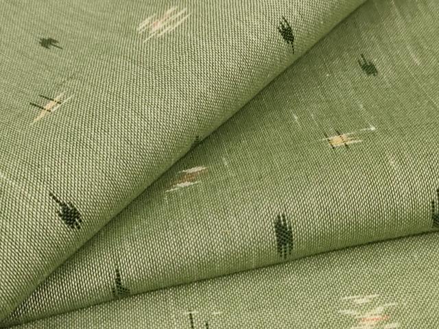 平和屋着物*夏物 紗紬 絣文 正絹 逸品 AABK9427jd