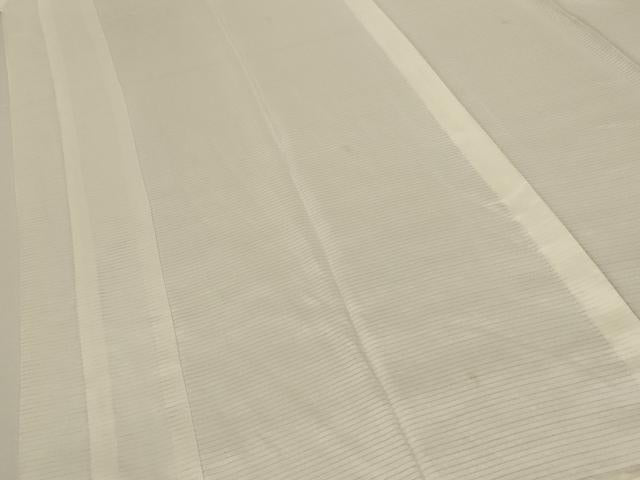 平和屋着物*夏物 長襦袢 絽 生成り色 正絹 逸品 AABK9444jd