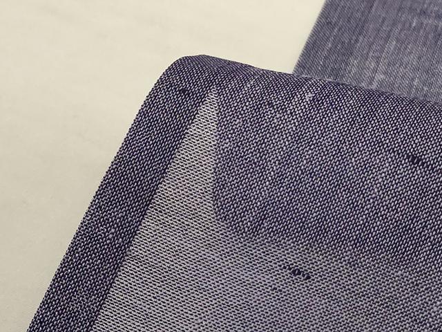 平和屋着物*夏物 紗紬 源氏鼠色 正絹 逸品 AABK9455jd