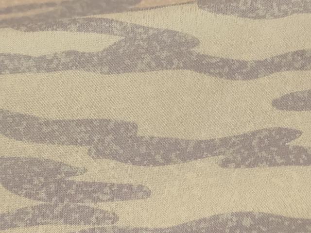 平和屋着物*夏物 石川県指定無形文化財 夏牛首紬 白山工房 手織り 訪問着 霞文 証紙・パンフレット付き 正絹 逸品 AABK9473jd