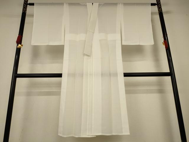 平和屋着物*夏物 長襦袢 変わり絽 白色 洗える着物 AABK9501jd