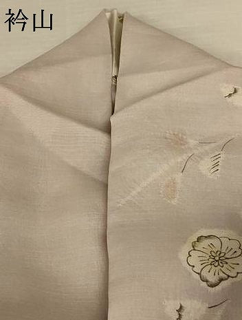 平和屋着物*夏物 訪問着 紗紬 作家物 絞り 辻が花 正絹 逸品 AABK9509jd