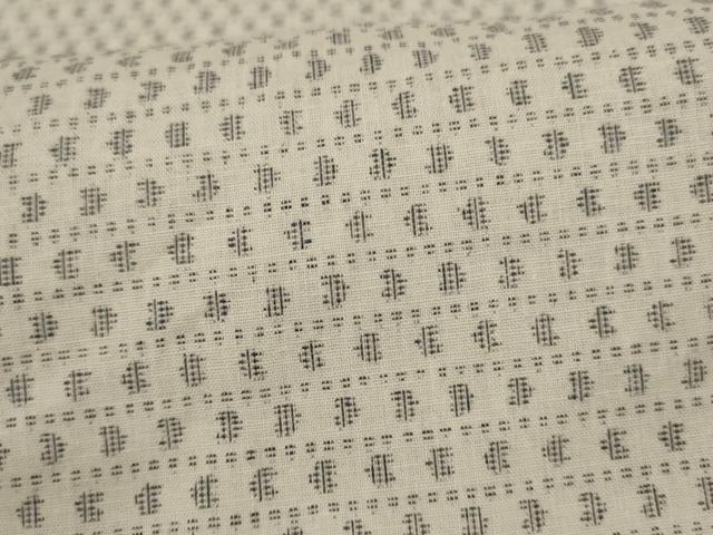 平和屋着物*夏物 男性 上布 絣文 麻 逸品 AABK9511jd