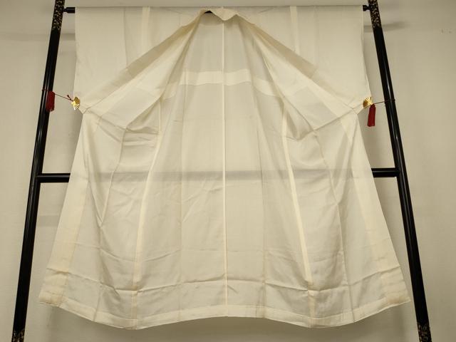平和屋着物*夏物 長襦袢 絽 生成り色 正絹 逸品 AABK9516jd