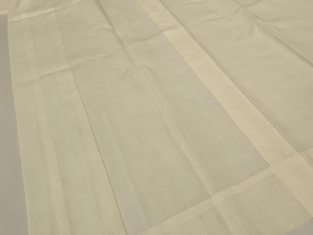 平和屋着物*夏物 長襦袢 絽 生成り色 正絹 逸品 AABK9521jd