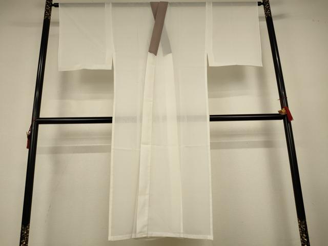平和屋着物*夏物 長襦袢 絽 白色 洗える着物 AABK9523jd