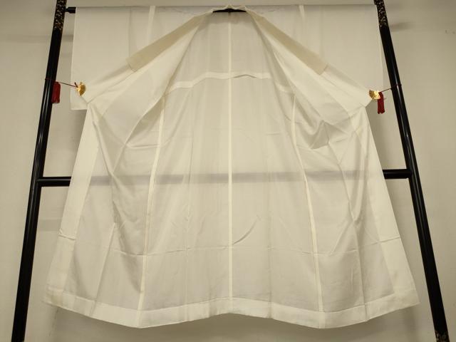 平和屋着物*夏物 長襦袢 絽 生成り色 正絹 逸品 AABK9544jd