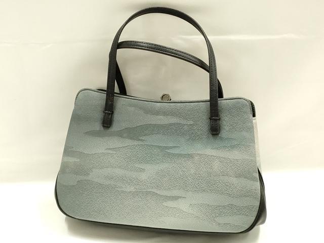 平和屋着物▼和装小物 和装バッグ ハンドバッグ 霞文 暈し染め 逸品 AABK9570ay